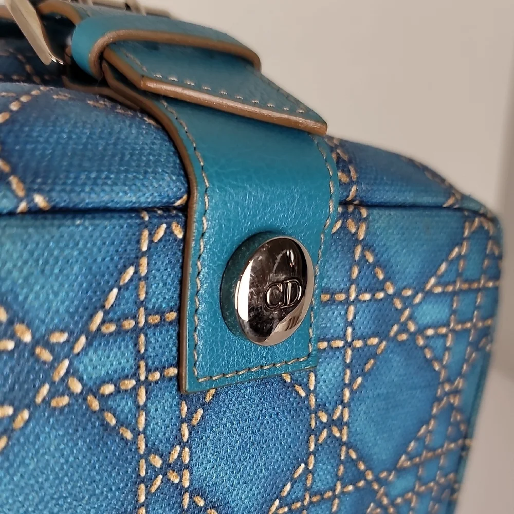 Blue Designer Handbag - Picture 9 of 15